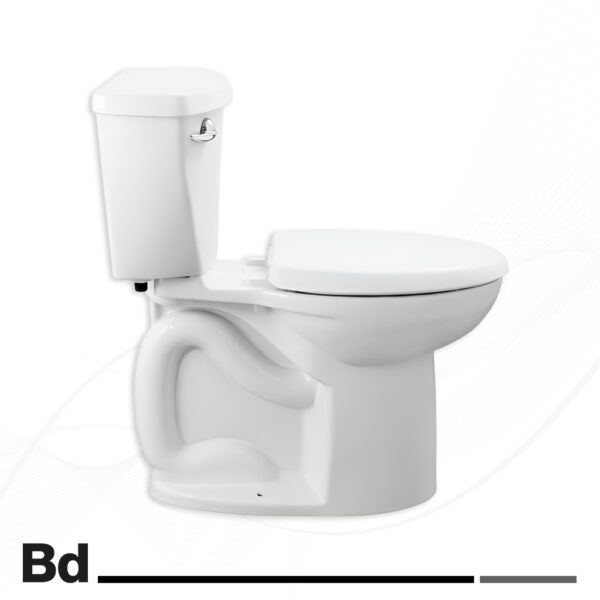 Inodoro Cadet Elderly two piece - Imagen 3